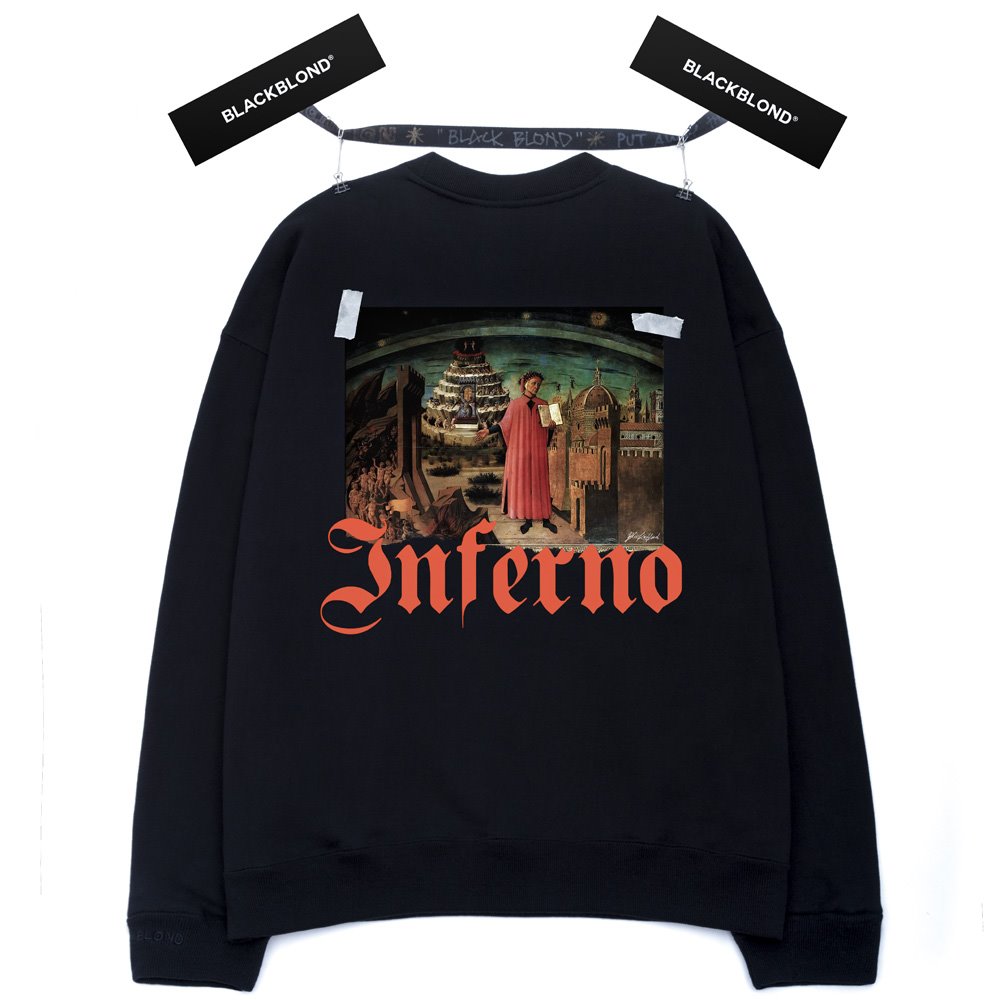 BBD Inferno Crewneck Sweatshirt (Black)