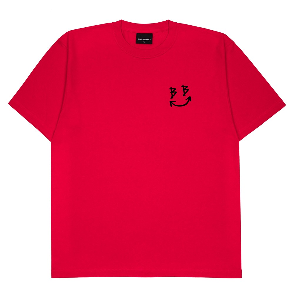 BBD Classic Smile Logo T-Shirt (Red)