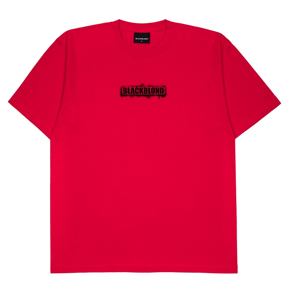 BBD Spray Masking Logo T-Shirt (Red)